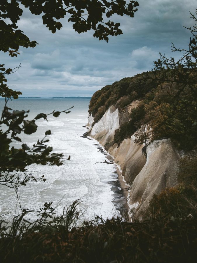 Rügen Island, was ist die schönste Insel Deutschlands, malerische Landschaft und Küsten.