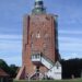 Luftaufnahme der Insel Neuwerk in der Nordsee.