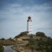 Hiddensee Inselansicht bei Sonnenuntergang