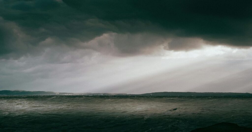 Spiekeroog Küstenlandschaft an der deutschen Nordsee